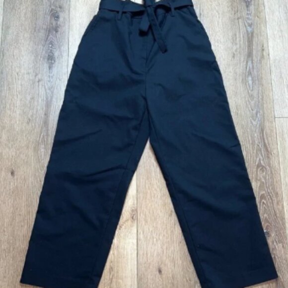 3.1 Phillip Lim Black Belted Trouser Size 2 - Picture 1 of 5